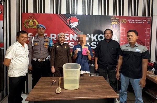 Polres Paser Musnahkan Sabu 6 Gram dalam Dua Kasus Berbeda