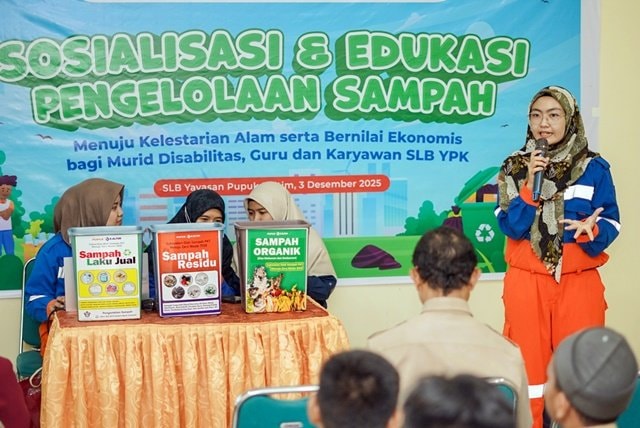 Pupuk Kaltim Latih Murid Disabilitas Olah Sampah, Dorong Pendidikan Inklusif dan Peduli Lingkungan