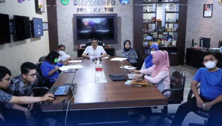 Diskominfo Kaltim Lakukan Penilaian Panji-panji Keberhasilan Bidang IKP dan Kehumasan