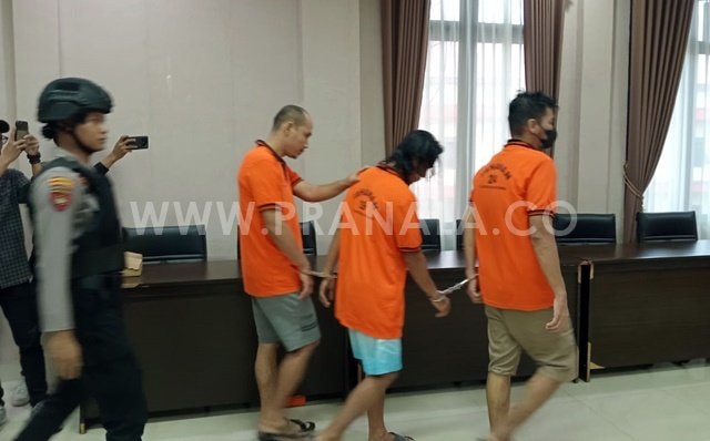 255 Gram Sabu Disembunyikan di Sepeda Motor, Polres Bontang Ciduk Tiga Tersangka