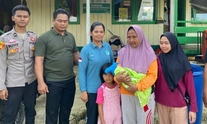 Bayi Usia Satu Hari Ditemukan Warga Kutim di Rumah Kosong