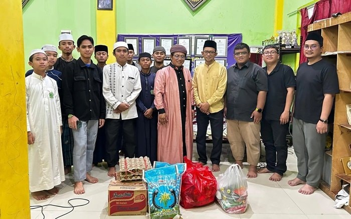 Berbagi di Ramadan, PWI Bontang Berikan Bantuan Sembako ke Panti Asuhan Nurul Ichsan