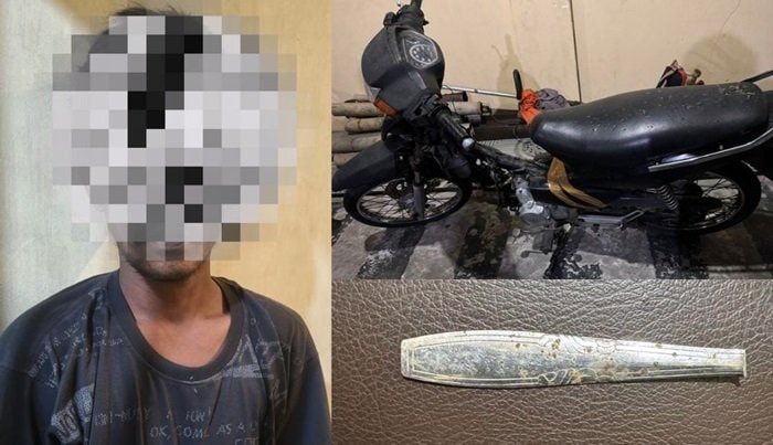 Bobol Motor Pakai Sendok, Residivis Curanmor Kembali Masuk Bui di Balikpapan