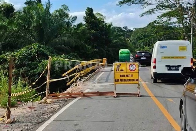 Jembatan Sangkima Kutim Ditutup, Truk Dibatasi 2 Malam