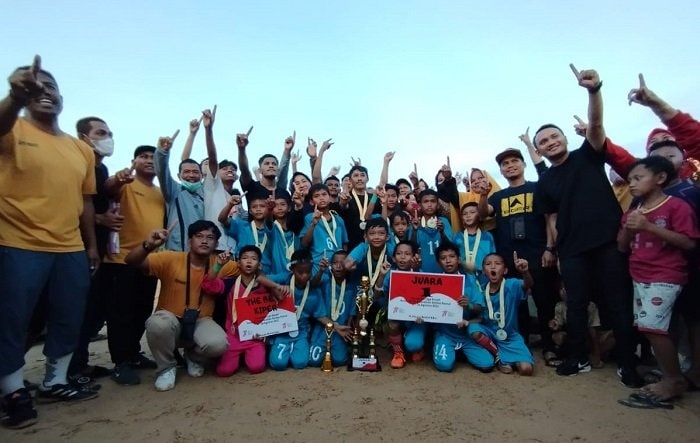 Liga Bocah Berbas Pantai Sukses Digelar, Bentuk Komitmen Yassier Arafat Bina Bibit Atlet Bontang