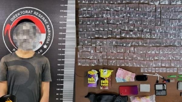 Polres Kukar Gagalkan 322 Paket Sabu Beredar