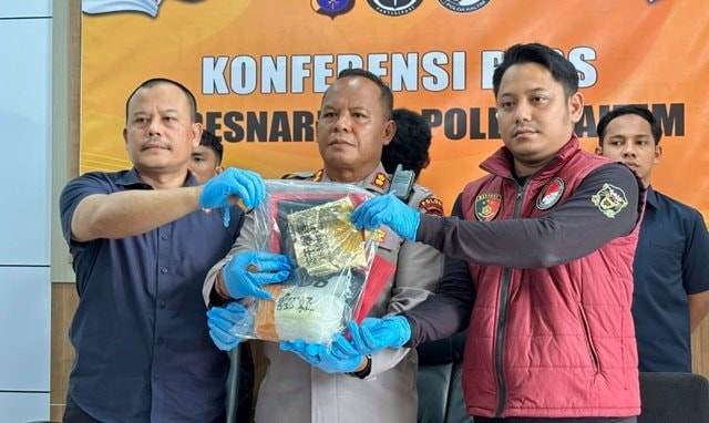 Kurir Pembawa 933 Gram Sabu Ditangkap Polda Kaltim, Polisi Selidiki Jaringan Internasional