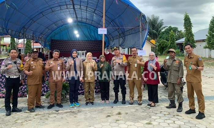 Camat Bontang Barat Pimpin Patroli Periksa Kesiapan TPS Pilkada