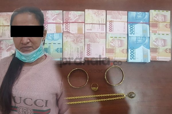 Terlilit Utang, Gasak Harta Tetangga Ratusan Juta