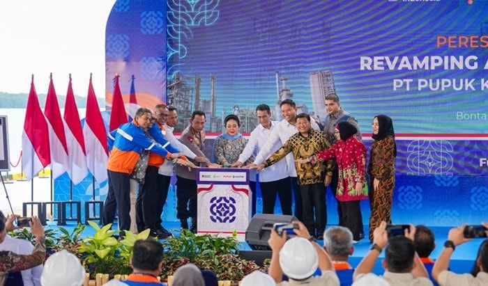 Dukung Keberlanjutan Swasembada Pangan, Pupuk Indonesia Resmikan Modernisasi Pabrik Tertua Pupuk Kaltim