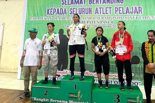 POPDA Kaltim 2022: Gulat Bontang Tambah Satu Medali Perunggu