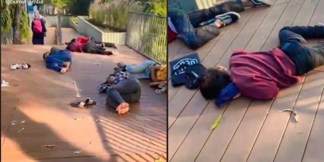 Sisi Gelap Citayam Fashion Week, Remaja Ini Rela Tidur di Pinggir Jalan