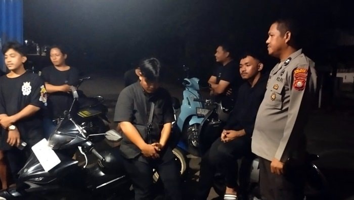 Remaja Nongkrong di Pangkep Disambangi Polisi, Ini Pesan Penting dari Polsek Ma’rang