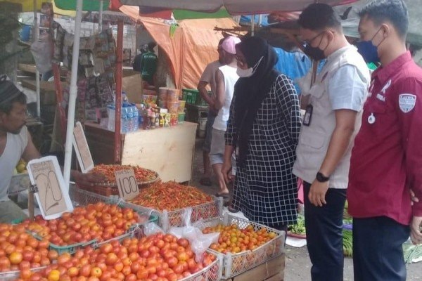KPPU Kanwil V Balikpapan Sidak Harga Cabai dan Bawang Merah, Ini Hasilnya