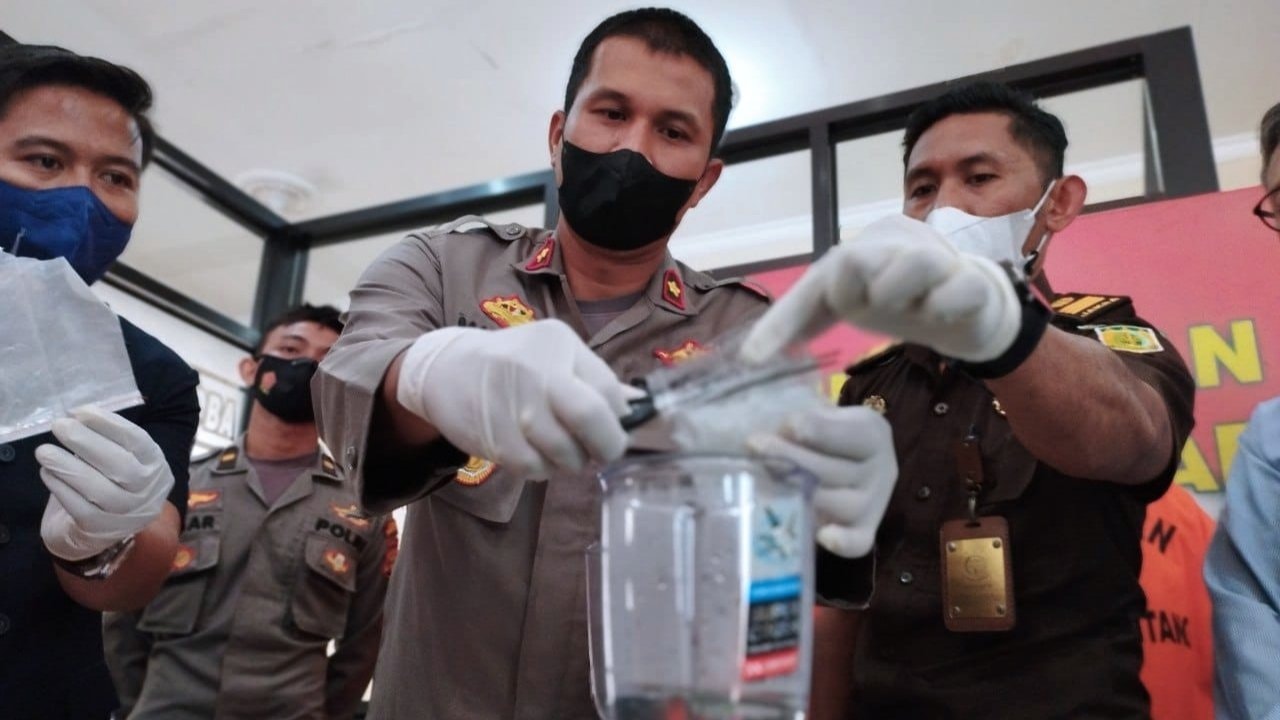Sabu 65,32 Gram Diblender, Lok Tuan jadi Wilayah Rawan Narkoba