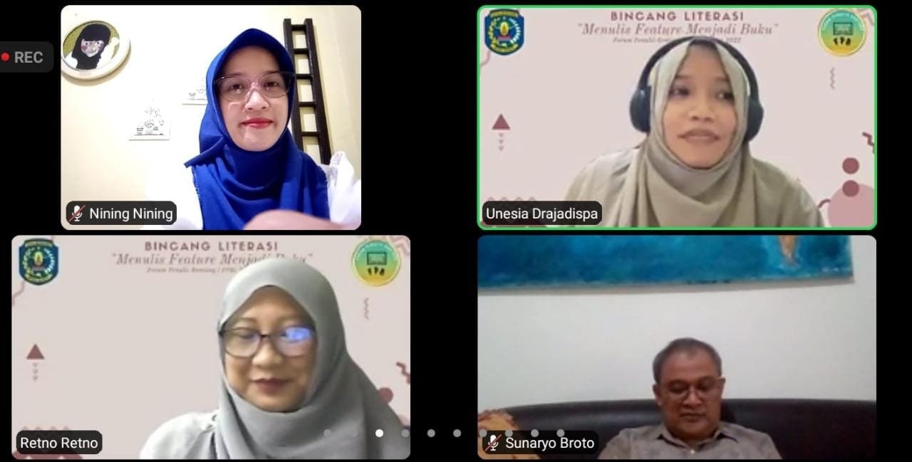 Bincang Literasi bersama FPB, Hadirkan Penulis Muda Berbakat