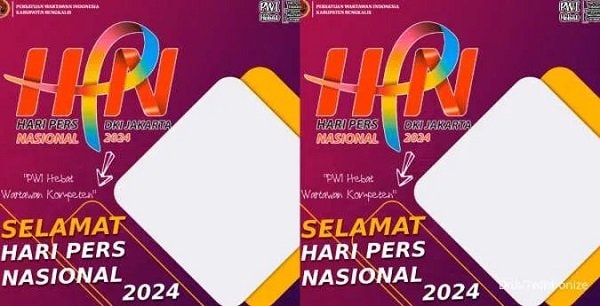25 Twibbon Hari Pers Nasional 2024 Cocok Dipasang di Media Sosial