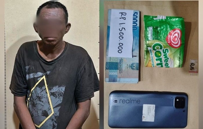 Residivis Narkoba Samarinda Seberang Masuk Penjara Lagi, Sabu Disembunyikan dalam Plastik Es Krim