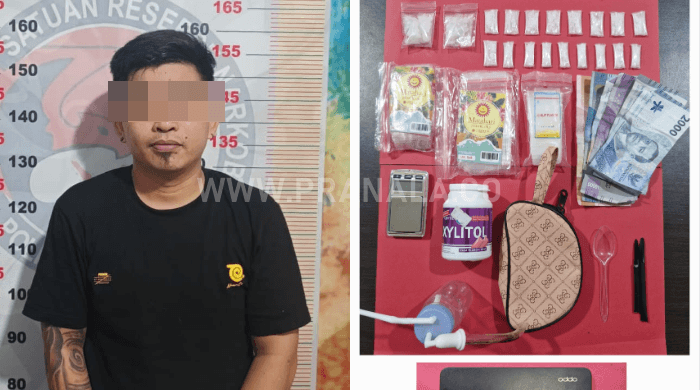 19 Paket Sabu Siap Edar Digerebek Polisi di Selambai Bontang