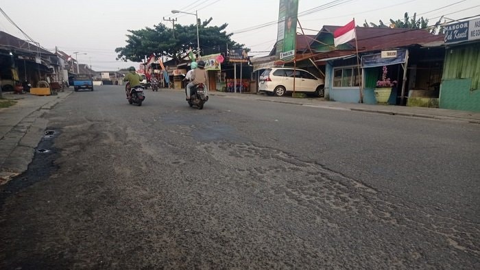 Banyak Lubang, Jalan Ir H Juanda Bontang Butuh Perbaikan
