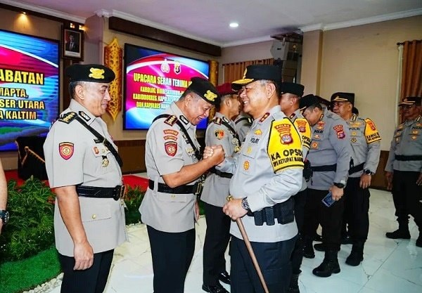 Kapolda Kaltim Rotasi 6 Pejabat, 2 Kapolres Diganti