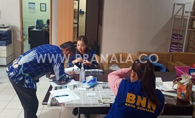 Giliran Anggota DPRD Bontang Disasar Jalani Tes Urine Narkoba