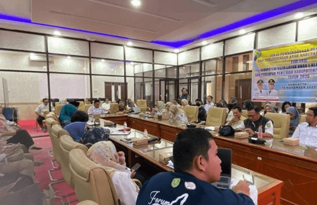 Kutim Matangkan Persiapan Penilaian Kabupaten Layak Anak 2025