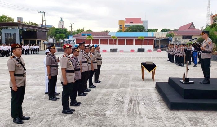Sertijab di Polresta Balikpapan, Kasat Reskrim hingga Kapolsek Berganti
