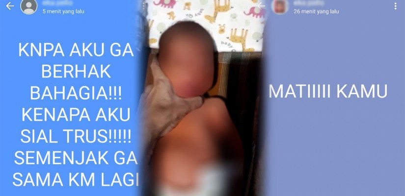 Ibu di Samarinda Cekik Bayi Usia 8 Hari sambil Memvideokan Aksinya