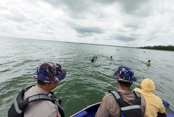 Pulau Beras Basah jadi Fokus Monitoring Keselamatan Sat Polairud Polres Bontang