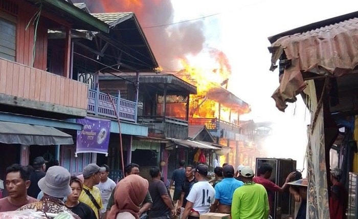 Api Lahap 85 Rumah di Batu Ampar Kutim, Kerugian Capai Rp25 Miliar