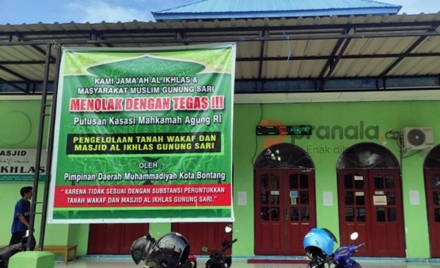 Jalan ke Masjid Al-Ikhlas Ditutup, Nursalam: Itu Masuk Pidana