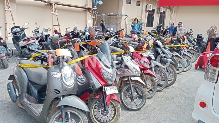 Kehilangan Motor? Segera Cek ke Polres Bontang, 18 Unit Berhasil Diamankan