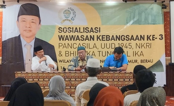 Gelar Sosbang, Kaharudin Jafar Nilai Partisipasi Pemilu sebagai Wujud Wawasan Kebangsaan