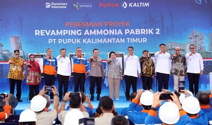 Revitalisasi Pabrik PKT di Bontang, Mentan: Harga Pupuk Bersubsidi Bisa Turun hingga 20 Persen