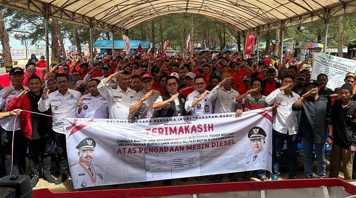 Nelayan di Kukar Dapat Bantuan Perikanan, Wabup Kukar Kenang Perjuangan Orangtuanya