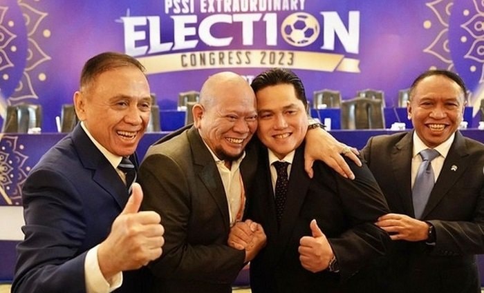 Wajah Baru Exco Dampingi Erick Thohir Pimpin PSSI