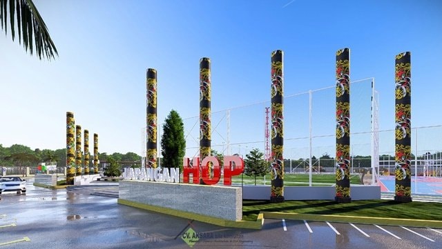Lapangan HOP 1 Bontang 'Disulap' Pakai Rp5,8 Miliar, Ada Mini Soccer sampai Jogging Track