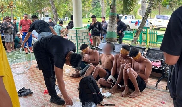 Tiga Hari Pengejaran, Polres Kutai Timur Tangkap Kembali 4 Tahanan yang Kabur