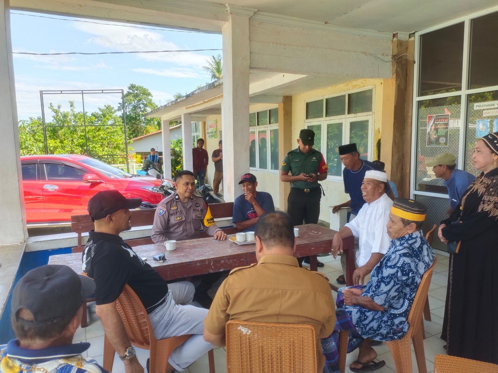Sengketa Tanah di Pangkep, Polisi dan Kepala Desa Padang Lampe Mediasi