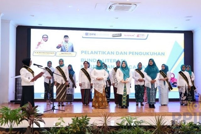 Indeks Literasi Tertinggi di Kaltim, Bontang Kukuhkan 18 Bunda Literasi Baru
