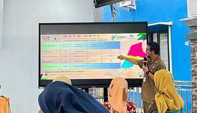 Posyandu Gunung Telihan dan Puskesmas Bontang Barat Kolaborasi Atasi Stunting Lewat PMT Balita
