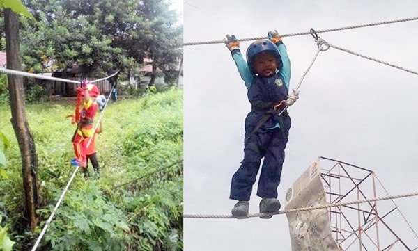 Kegiatan Outbound untuk Mengembangkan Psikomotorik Anak Usia Dini