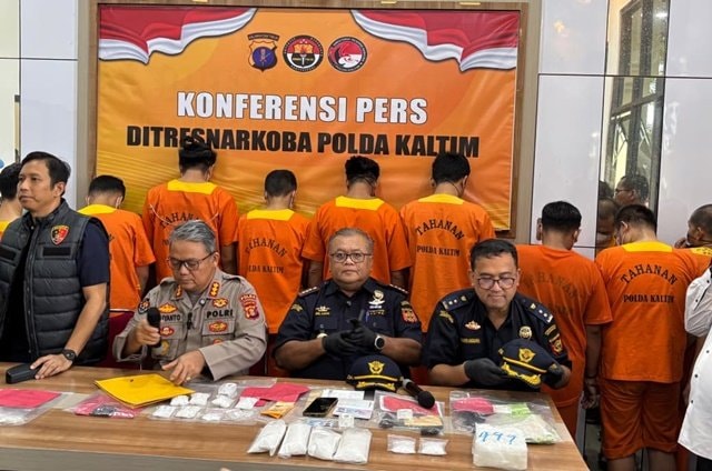 Tergiur 2 Ribu Ringgit, Kurir Malaysia Gagal Selundupkan 1 Kg Sabu ke Balikpapan