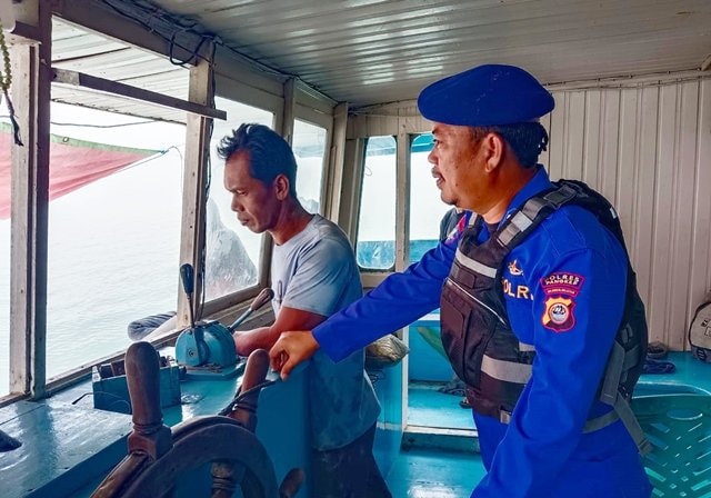 Polairud Pangkep Intensifkan Patroli Laut, Nelayan Diimbau Waspada Cuaca Buruk