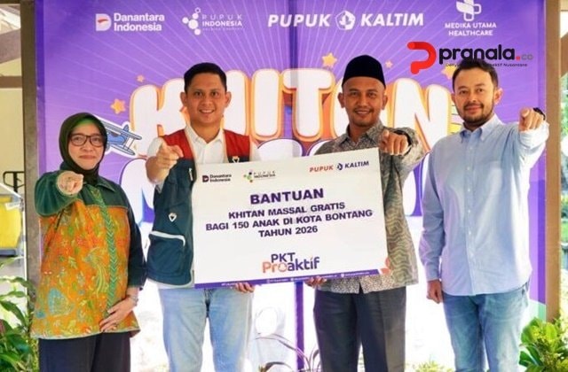 Modal KK dan KTP, 150 Anak Bontang Ceria Ikut Khitan Massal Pupuk Kaltim