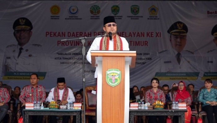 Kaltim Siap Jadi Lumbung Pangan, Gubernur Buka Pekan Daerah Petani Nelayan