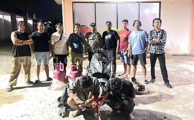 Dua Pencuri Kabel Proyek MBG di Penajam Ditangkap, Beraksi di Lima Lokasi