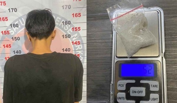 Warga Lok Tuan Dibekuk, Kantongi Sabu 5,52 Gram