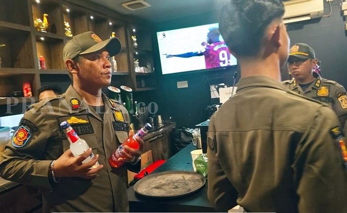 Operasi Ramadan di Balikpapan, Satpol PP Tertibkan THM dan Sita Miras
